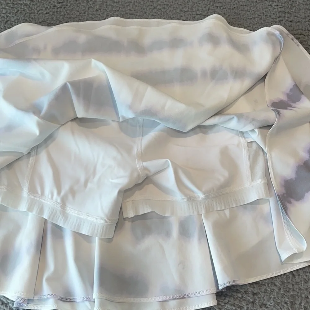 Lululemon Court Rival High-Rise Skirt *Long Transverse Lilac Multi size 6